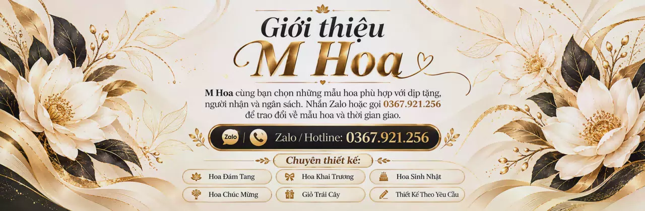 Ảnh bìa Shop hoa tươi Xã Phú Xuân Đắk Lắk - Tư vấn hoa theo từng dịp
